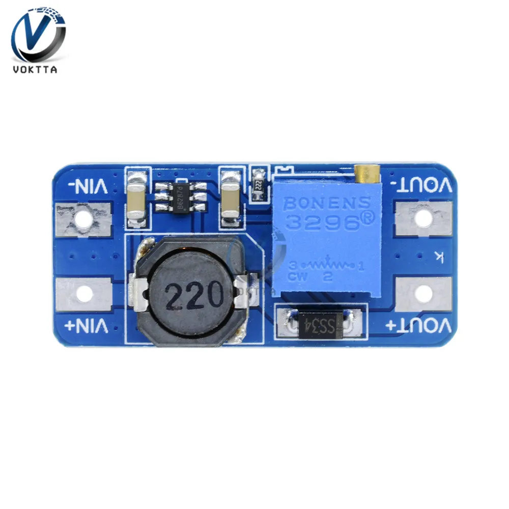DC-DC 12V 2A плата бустера модуль преобразователя мощности MT3608 усилителя