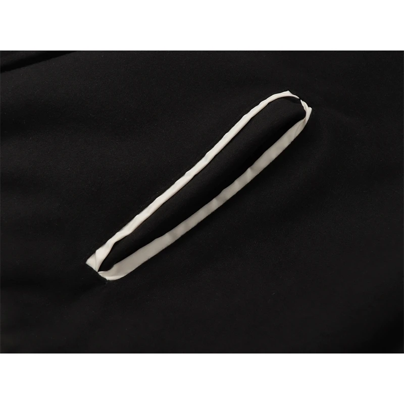 Новая Осенняя Женская куртка модная винтажная Повседневная однобортная верхняя