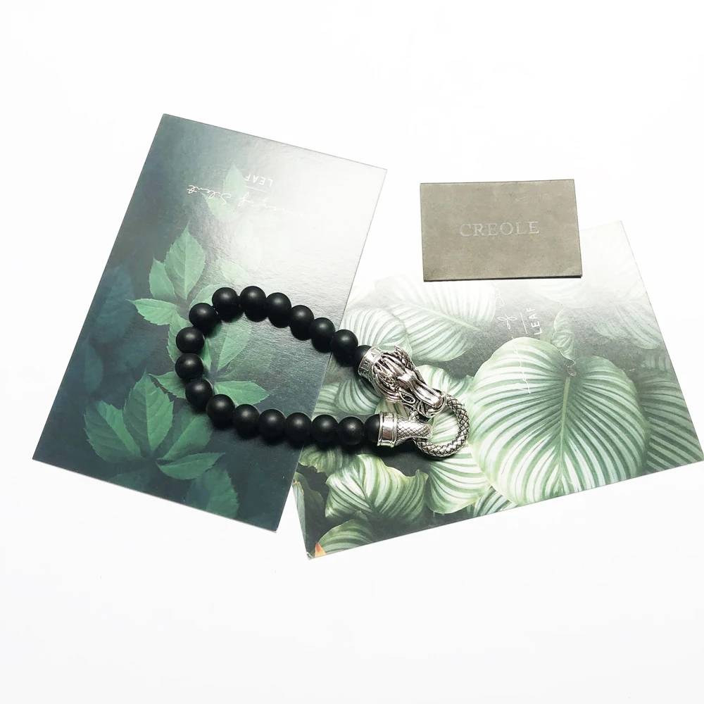 Растягивающийся браслет Dragon 2019 модные ювелирные изделия из стерлингового