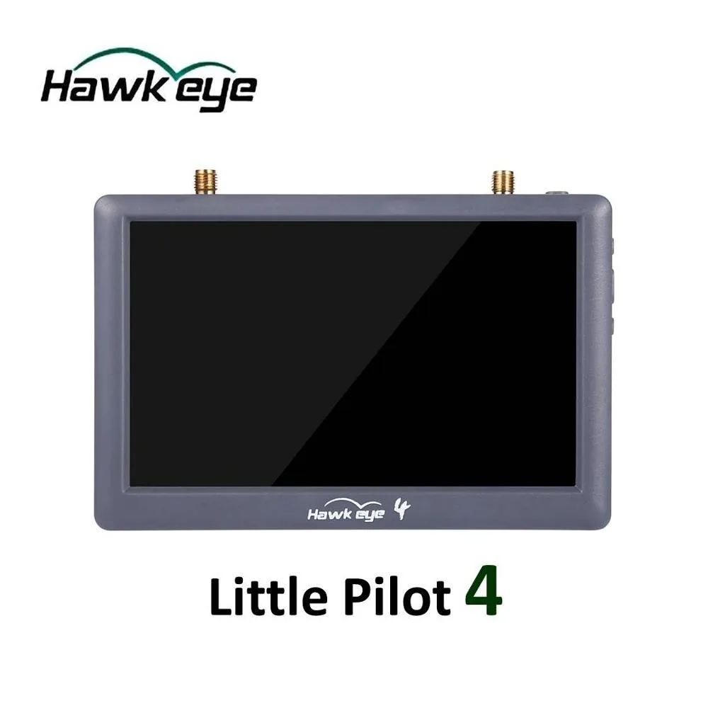 Hawkeye маленький пилот 4 FPV монитор 5 8G 48CH дюймов с подсветкой HD приемник низкая