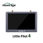 Hawkeye маленький пилот 4 FPV монитор 5,8G 48CH 5 дюймов, с подсветкой HD приемник низкая задержка Wвидео записано для FPV RC квадрокоптера