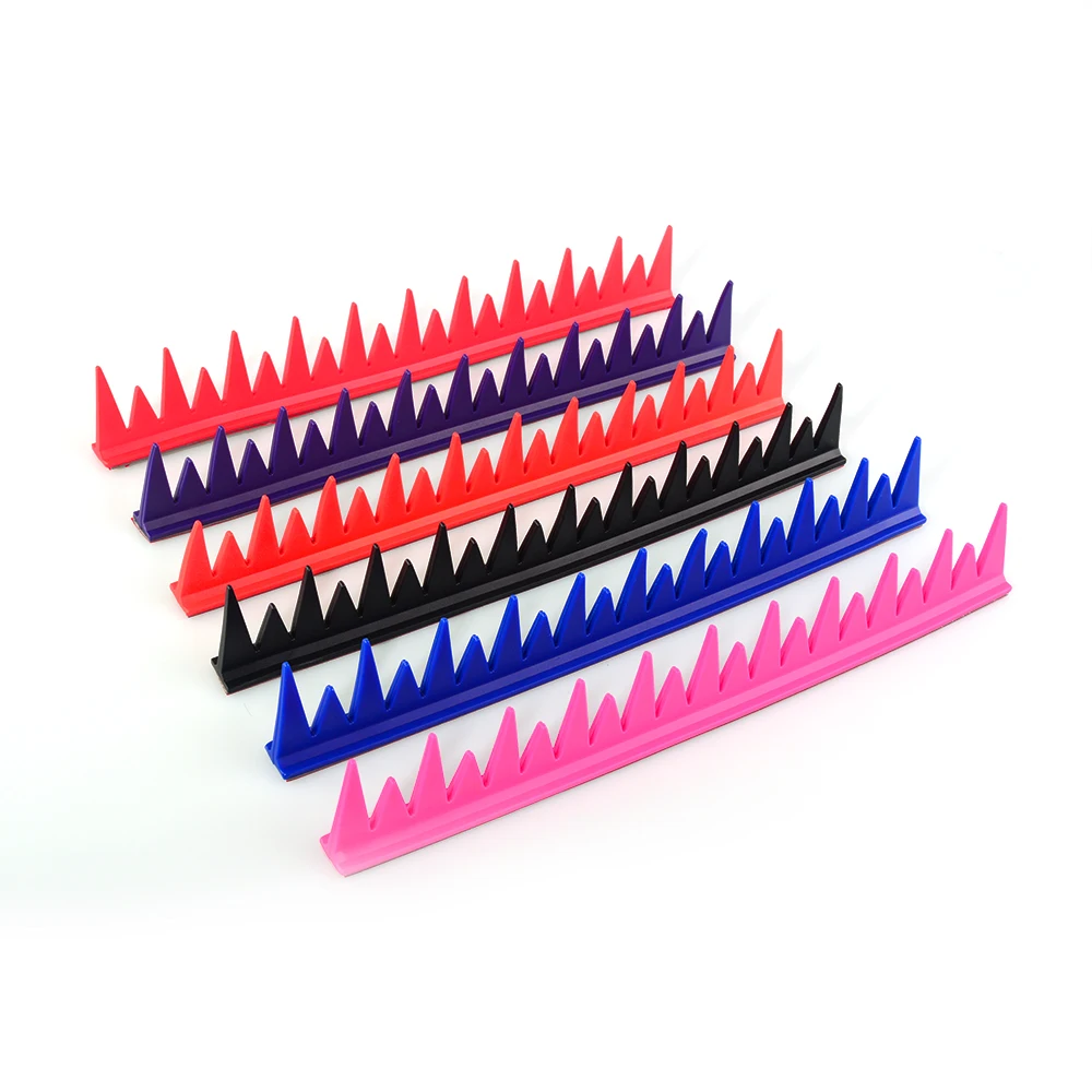 1x Rubber Motorcycle Helmet Mohawk Sticker Dirt Biker Punk Mohawks Spikes | Автомобили и мотоциклы