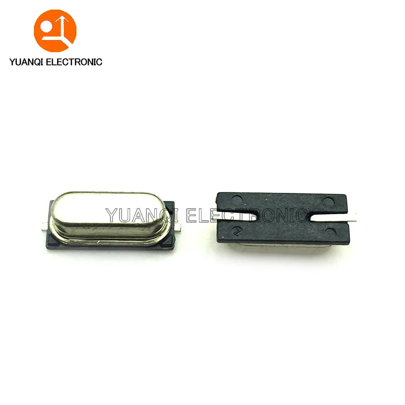 

10PCS SMD HC-49S 14.7456MHz 20ppm 20pF quartz resonator crystal