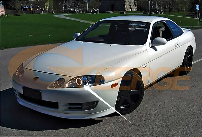 Для Toyota SOARER Z30 серии 1992 2001 отличные ультра яркие CCFL ангельские глазки Halo кольца