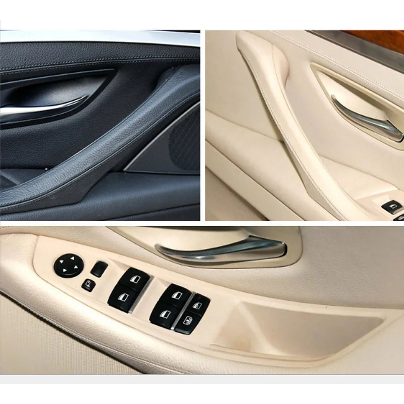 

Автомобильные внутренние дверные ручки для правого привода RHD внутренняя дверная панель накладка для BMW 5 serie F10 F11 F18 520 525