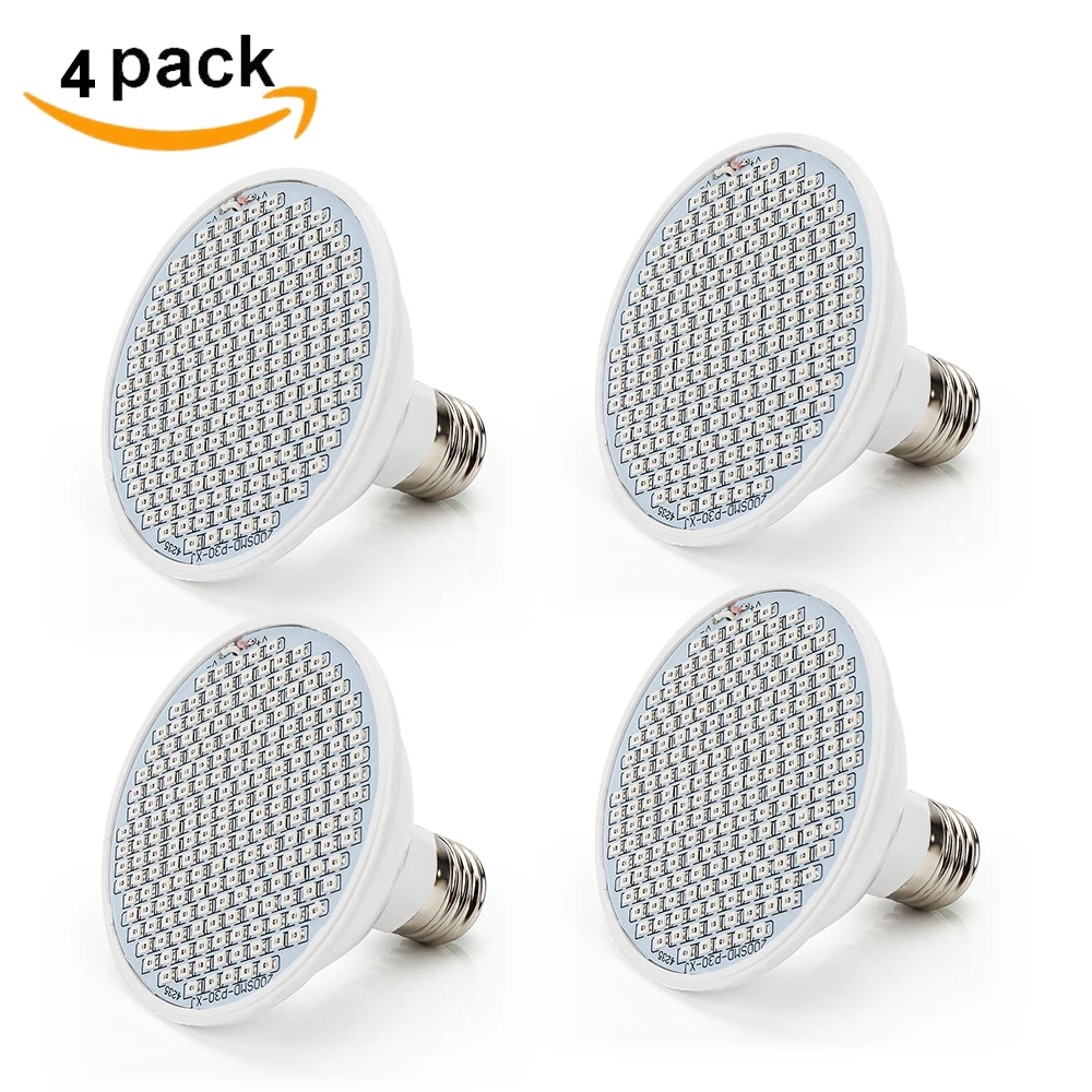 60 106 200 800 LED s фитоламсветильник полного спектра E27 85 265 в светодиодная фитолампа