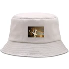 Кепка рыбака Титаник в стиле Харадзюку, Повседневная Панама с забавным принтом, уличная пляжная шляпа от солнца в стиле унисекс, складная Панама в стиле хип-хоп