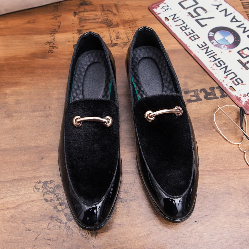 AGSan Men Dress Shoes Designer Party Blue Mens Oxfords 38-45 Wedding Loafers Pointed Toe for | Обувь