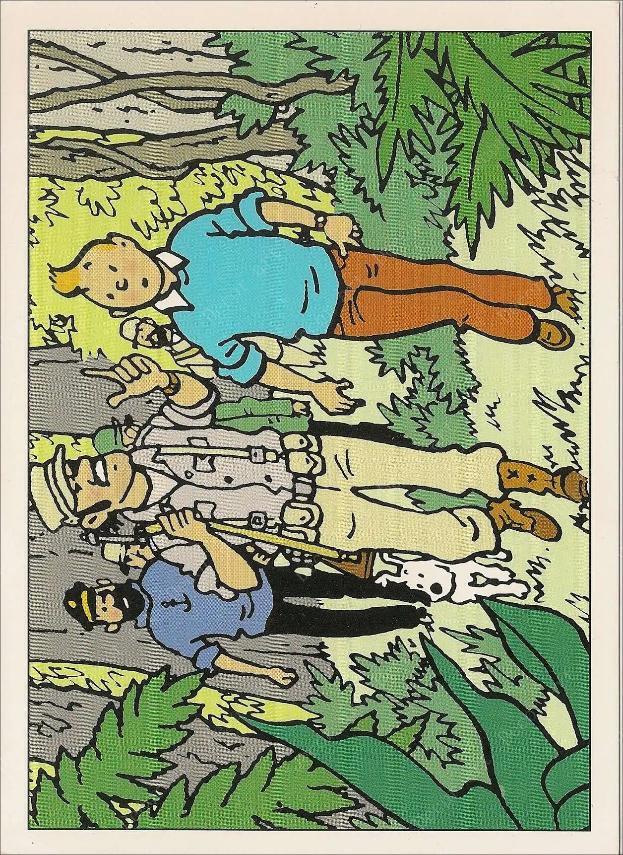 Винтажные Приключения TinTin постер звезды Открытка классический холст картины