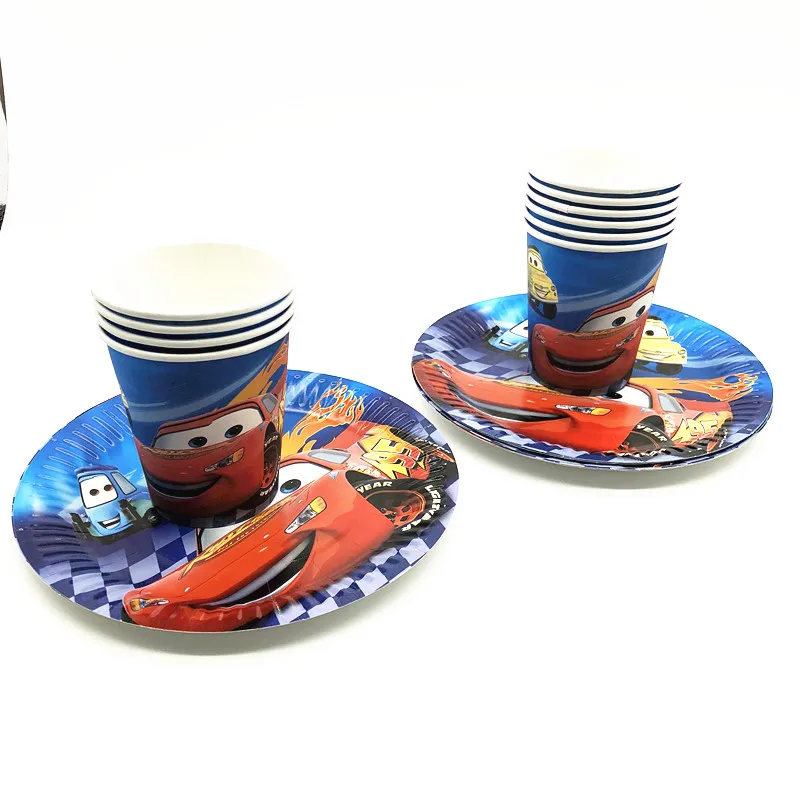 40 шт. одноразовые наборы посуды для детского дня рождения|Одноразовая посуда
