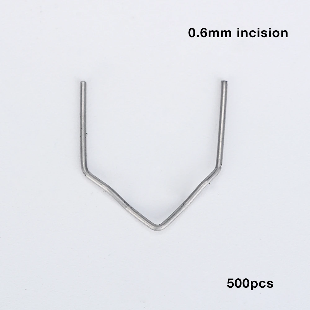 Fosdack 500 шт. нержавеющая сталь Стандартный предварительно вырезанный 0 8 мм