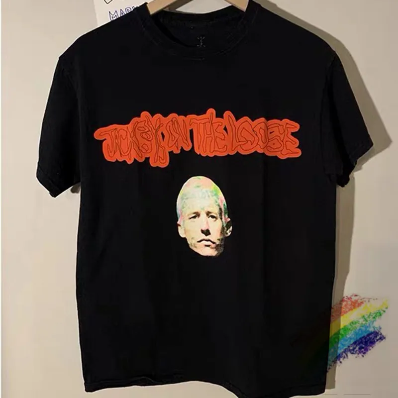 2020ss Трэвиса Скотта Джека для мальчиков на свободном астромире футболка мужчин и