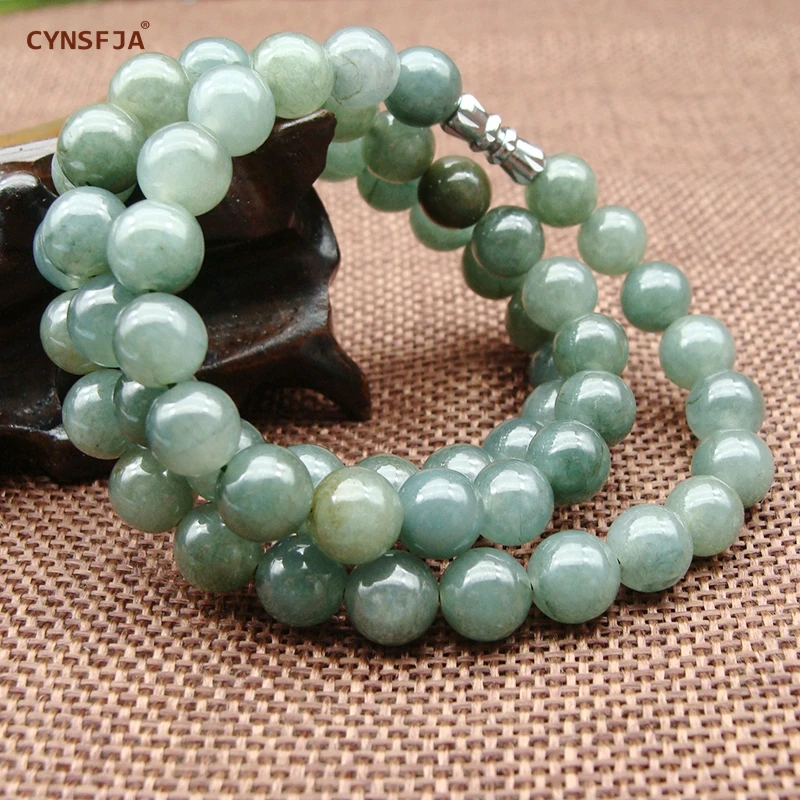 ?? Cynsfja-女性のためのエメラルド,高品質のラッキーネックレス,エレガントなギフト,緑,銀メッキの認定済み