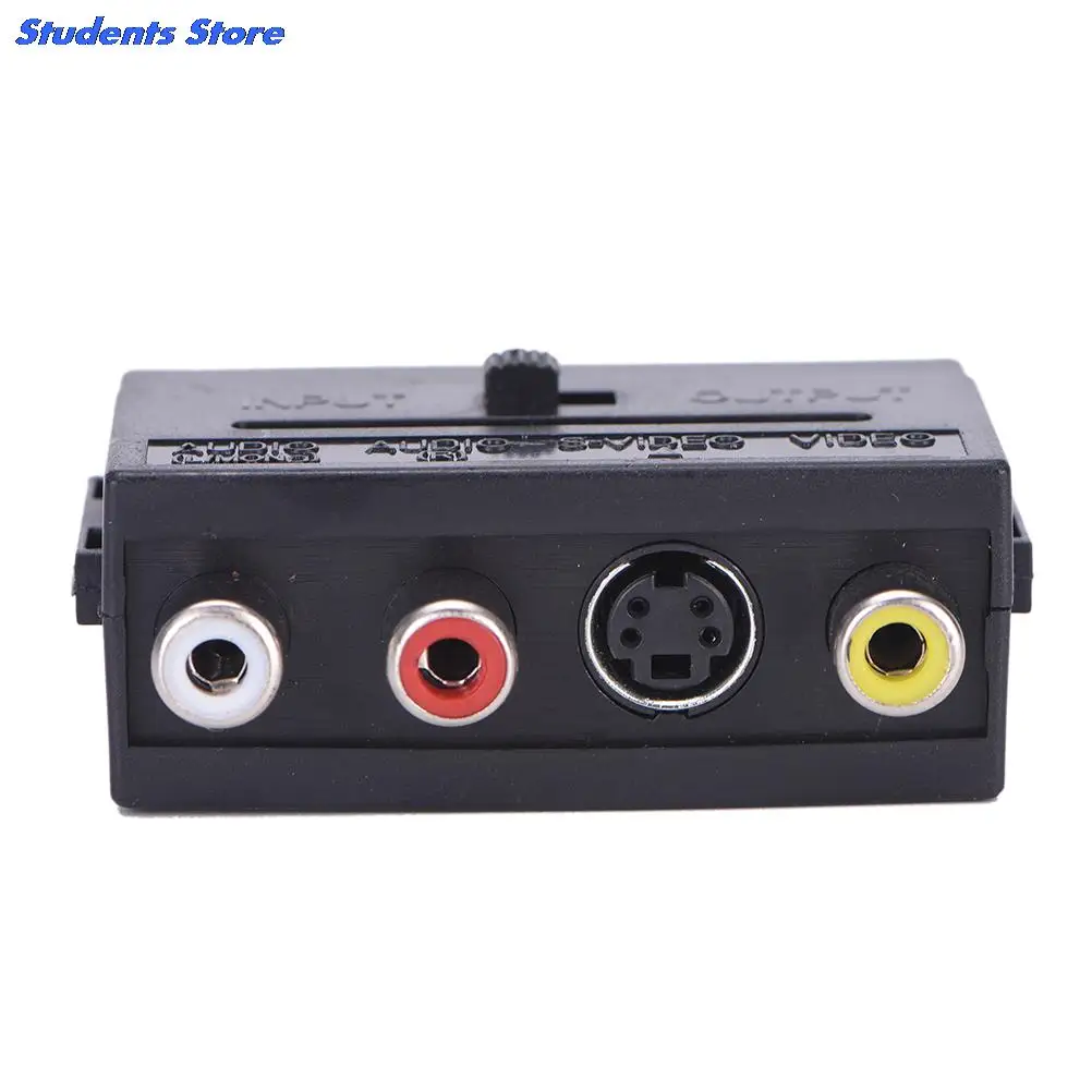 JETTING Высокое качество 1x21 pin SCART штекер к 3 RCA Женский AV TV Аудио Видео адаптер