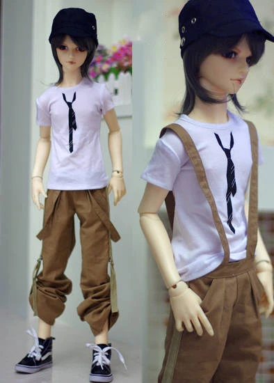 Одежда для шарнирной куклы в масштабе 1/6 1/4 1/3 футболка аксессуаров BJD/SD дядюшка YOSD