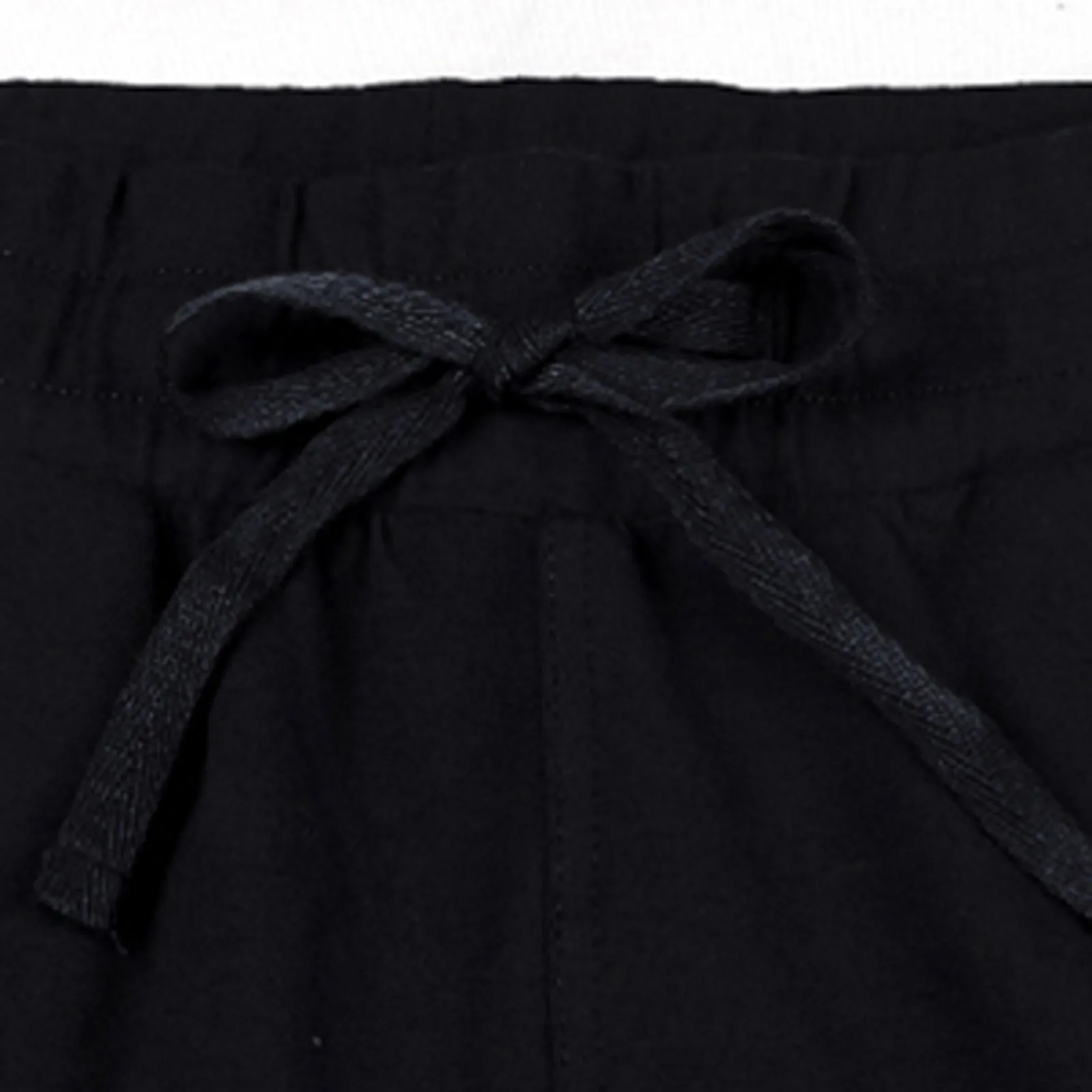 

Summer 2021 Women's Sports Pants With Pocket Solid Color High Waist Capris Pants Casual Loose Wide Leg Cropped Pants #T3G