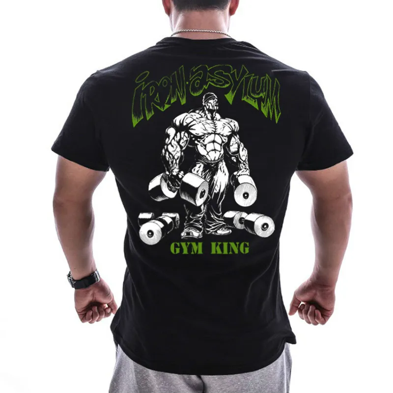 Black8 3XL модная футболка с коротким рукавом мужская с черепами персональная Повседневная Хлопковая мужская одежда размера плюс футболки размера плюс - Цвет: Black8