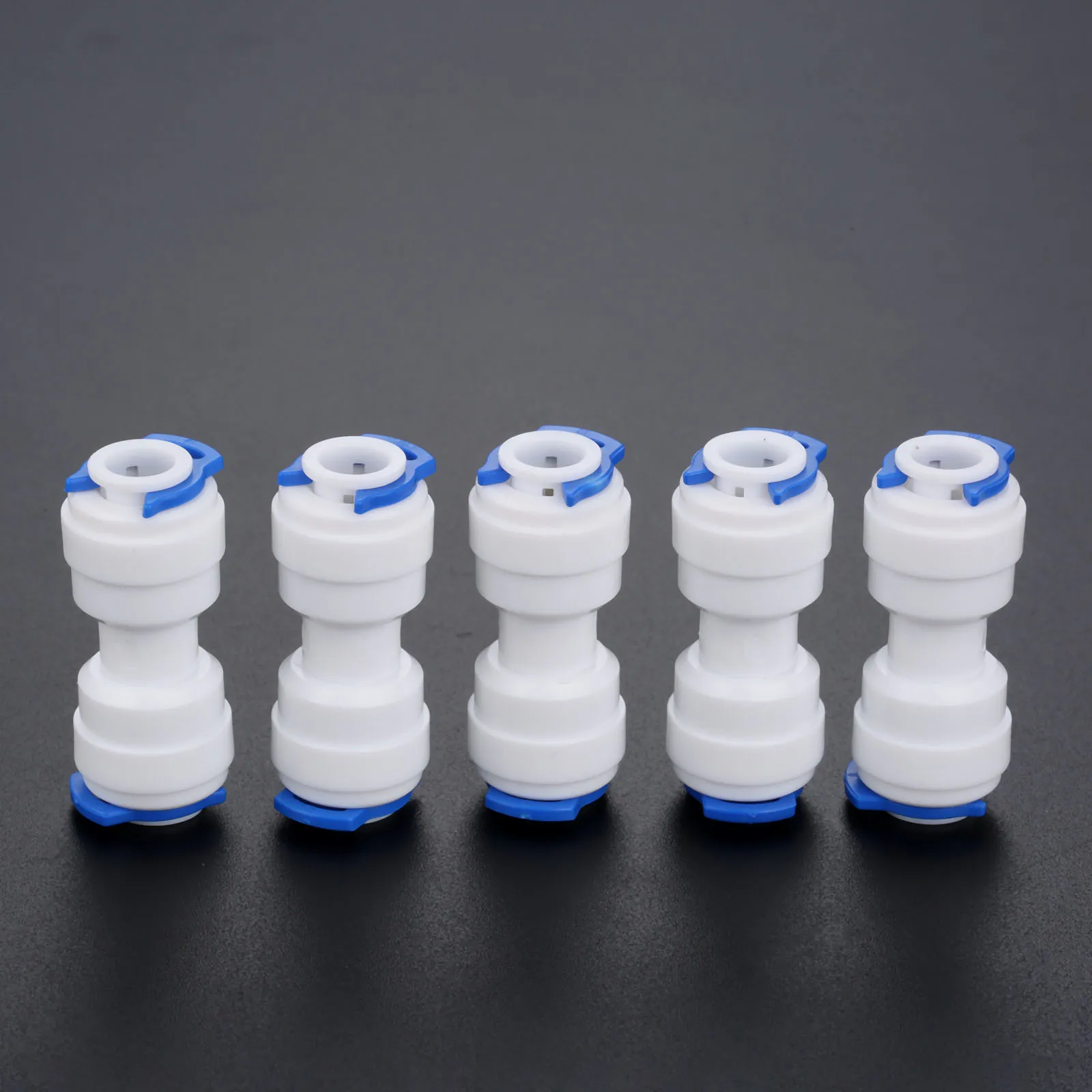 

5 шт. пластиковые фитинги для системы обратного осмоса 1/4"-3/8"