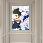 Художественный постер Killua на холсте, картины для украшения дома, гостиной, спальни, MHA, аниме