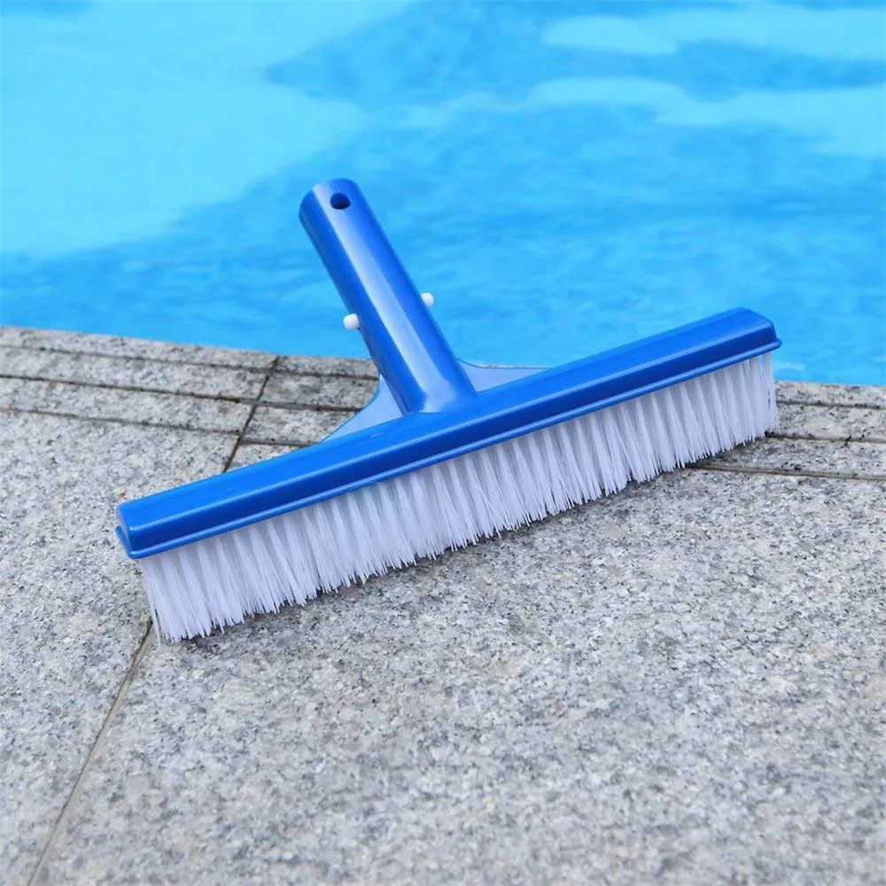 

Swimming Pool Cleaning Brush Algae Floor Wall Handheld Brush Tool Equipment Kit Good Quality Dropship#0328
