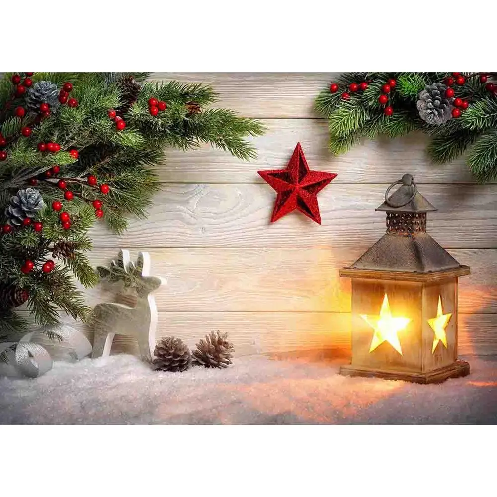 

SHENGYONGBAO Vinyl Custom Photography Backdrops Prop Christmas day Theme Photo Studio Background YN-5552