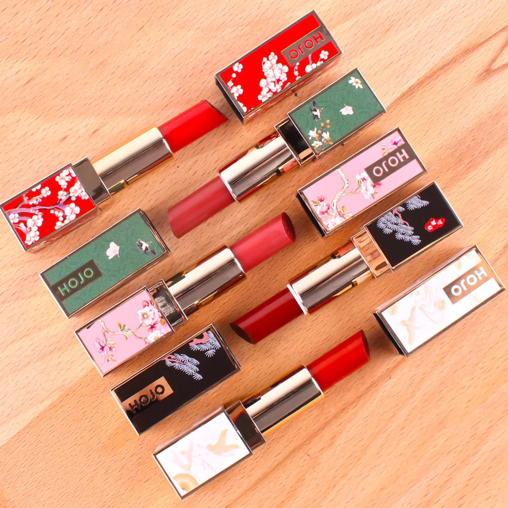 5 цветов придворный стиль Увлажняющая помада водостойкая стойкая для губ