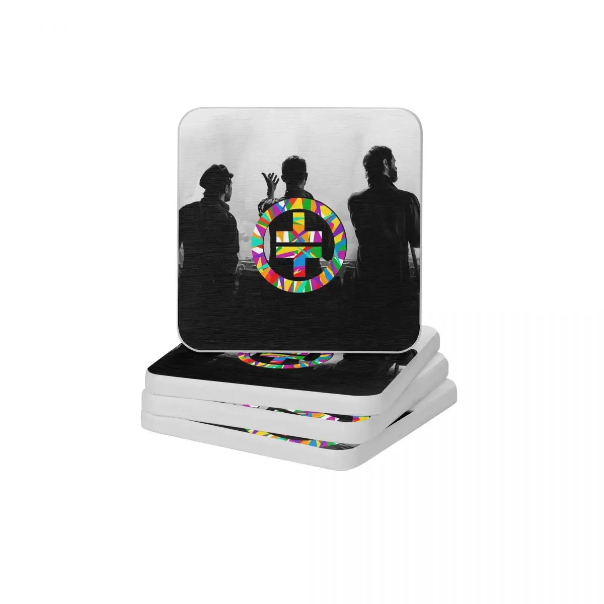 TT B & W Plus символ диатомит земля квадратная круглая подставка Водонепроницаемость