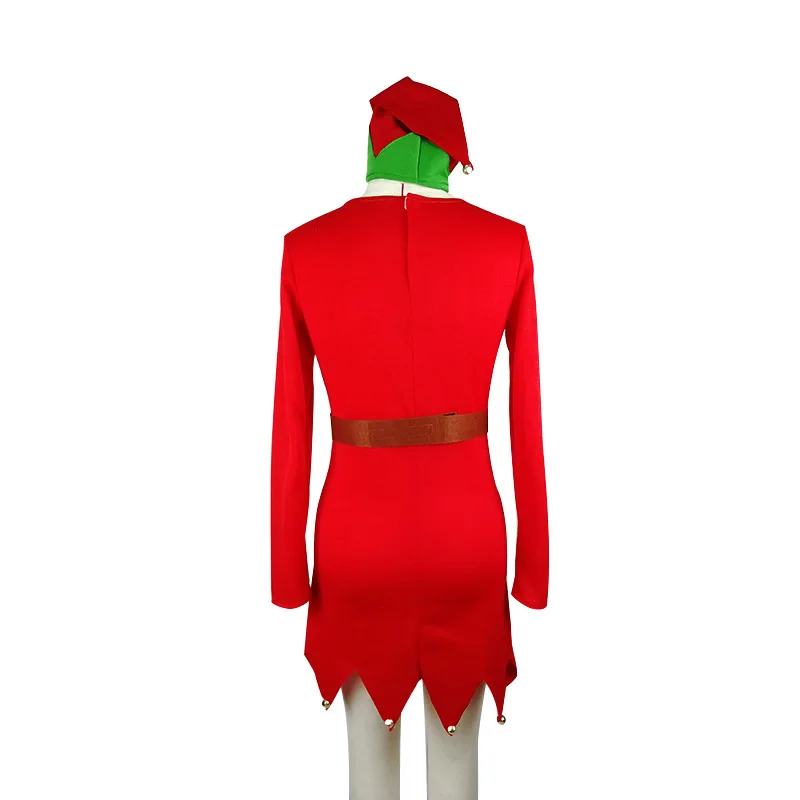2019 Оригинальные красные рождественские костюмы для женщин и взрослых