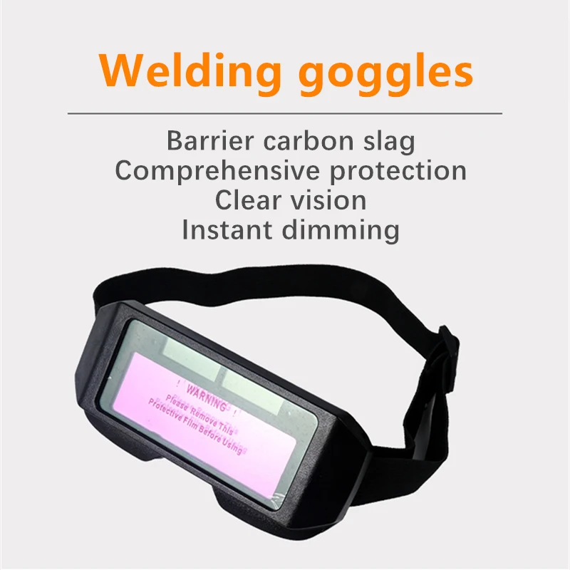 Solar Automatic Dimming Welding Glasses Anti-Glare Goggles Argon Arc Welding polishing  Glasses welding cap protective mask