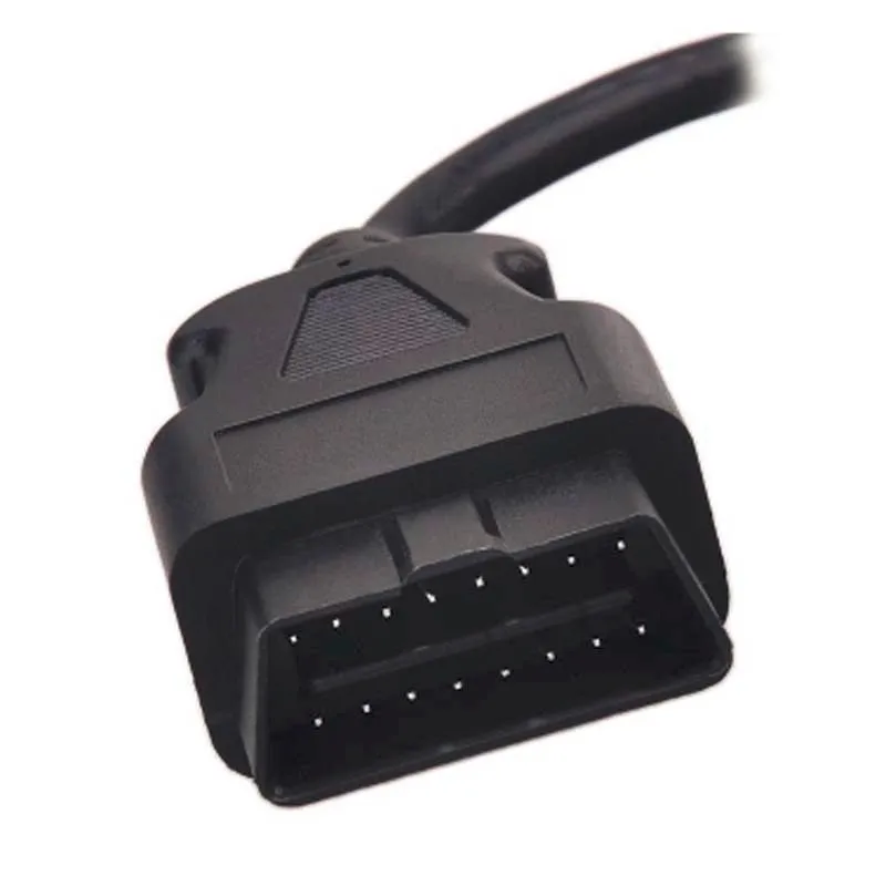 Оптовая продажа 16-контактный кабель-удлинитель OBD ELM327 2 для диагностики