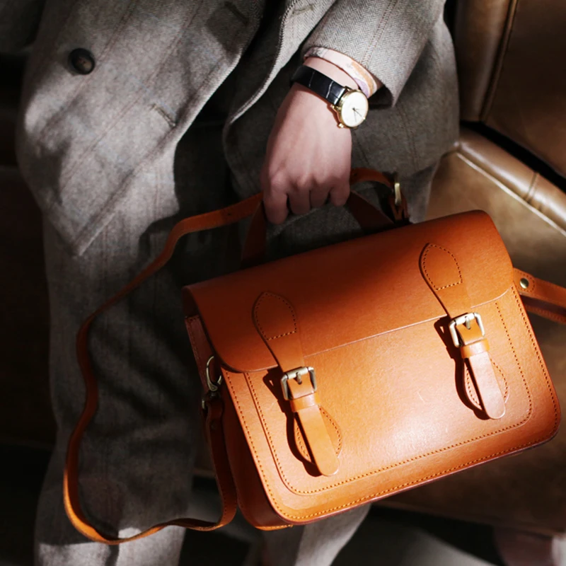 Оригинальная Ретро сумка на одно плечо для девушек ручной работы роскошная