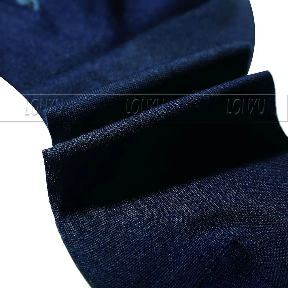 5 Pairs Mens 100% Silk Socks mid Calf Free p&ampp Black White Beige Gray__ Suitable for four seasons | Мужская одежда