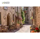 Фотофоны Laeacco с изображением старого города кирпичной стены коридора письменного стола стула для студийной съемки