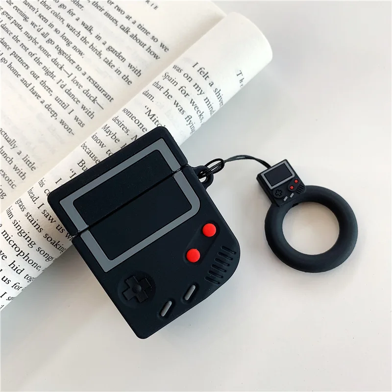 Мини Мягкий силиконовый чехол Ретро стиль игры для Airpods противоударный AirPods 1 2