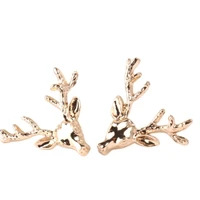 unisex cute little animals deer corsage brooches collar women party chic brooch jewelry accessory