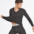 Новое теплое термобелье для мужчин, зимнее термобелье для мужчин, женское цветное мягкое длинное нижнее белье для пар, термокостюм 4XL