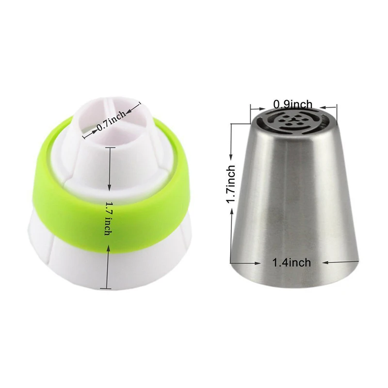 18 шт. Кондитерские насадки для из нержавеющей стали обледенение на русском с