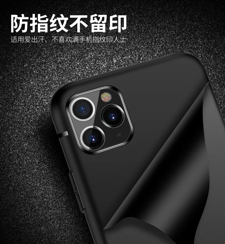 for apple iphone 11 case soft silicone coque slim skin tpu protective back cover case for iphone 11 pro max iphone11 11pro shell free global shipping