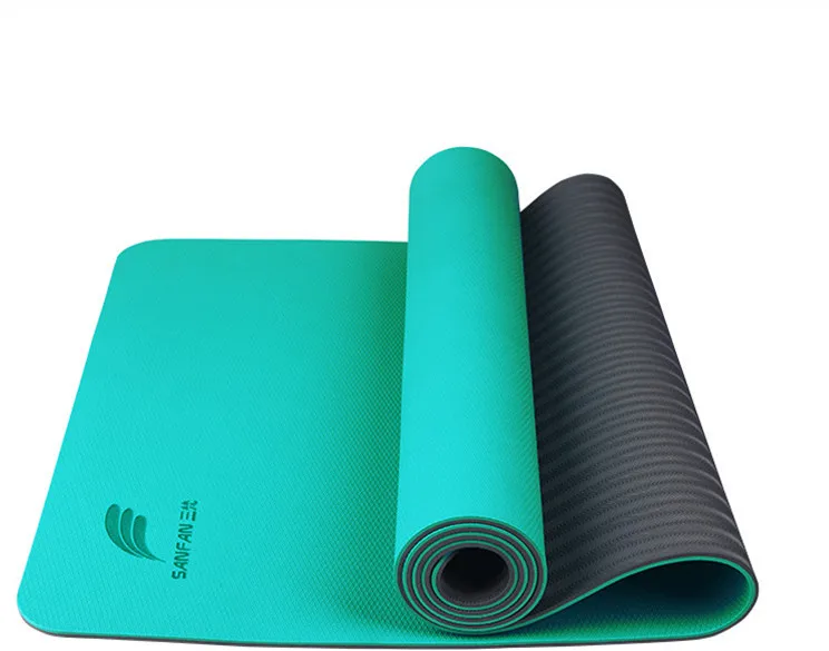 

TPE Yoga Mat Thickened and Widened Lengthened Non-slip Professional Men's Sports Fitness Home Workout Meditation Cushion 07MH067