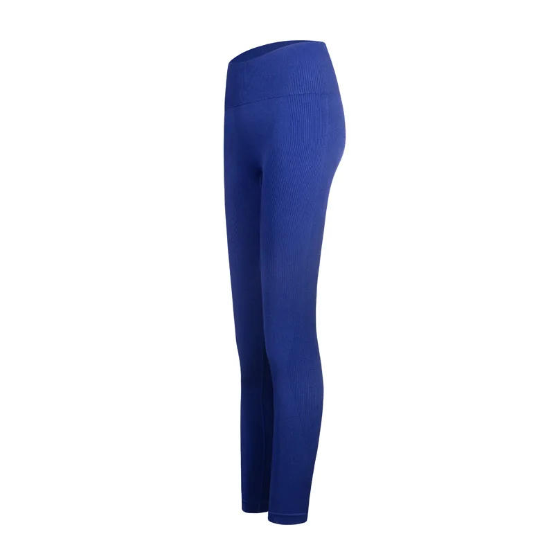 

High Waist Elastic Compression Capris Plain Slimming Comfortable Stretchy Fitness Capri Pants for Women