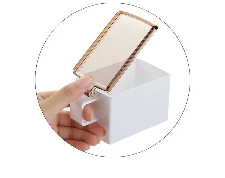 Практичная настенная пластиковая Бытовая кухонная соль Мононатриевый Глютамат