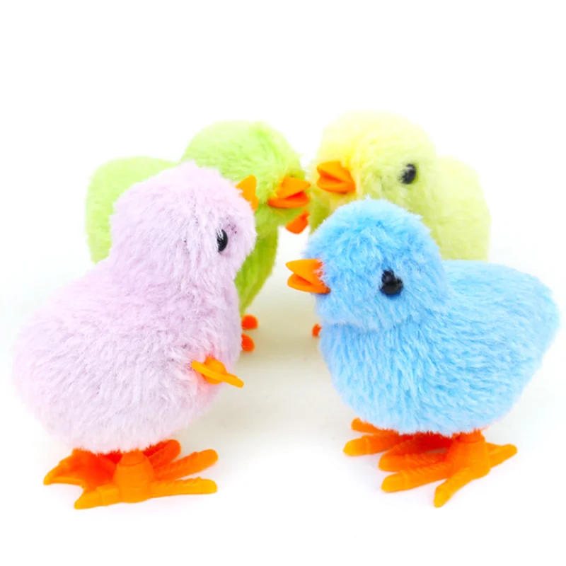 

Chain wind-up plush toys web celebrity to jump the chicken chicken simulation