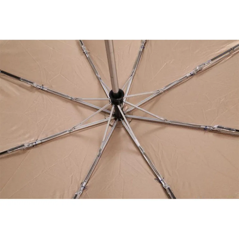 

Creative Devil Skull Handle Umbrella Fully-automaticlly Male 3 Folding UV Sun Rain Male Windproof Umbrellas Rain Gear