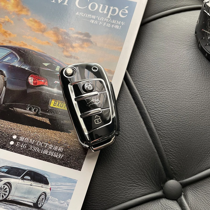 ТПУ чехол для автомобильного ключа BETTERHUMZ Audi A1 A3 8P A4 A5 A6 C7 A7 S3 S7 S8 R8 Q2 Q3 Q5 Q7 Q8 SQ5 TT RS3 RS6