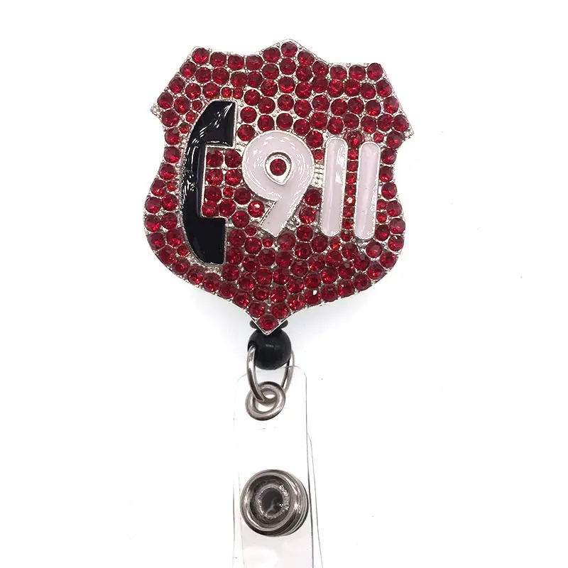 Nurse Retractable Pull Badge Holder Reel ID Key Lanyard Name Tag Card Reels | Украшения и аксессуары