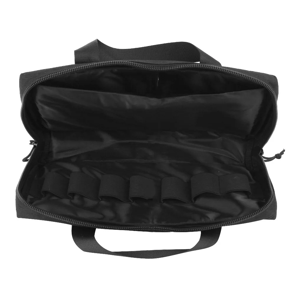 Tactical pistol Gun Bag 1000D High Density Nylon Foam Pad Design Tactical Portable Military Bag Outdoor Camping 1000D Pouch