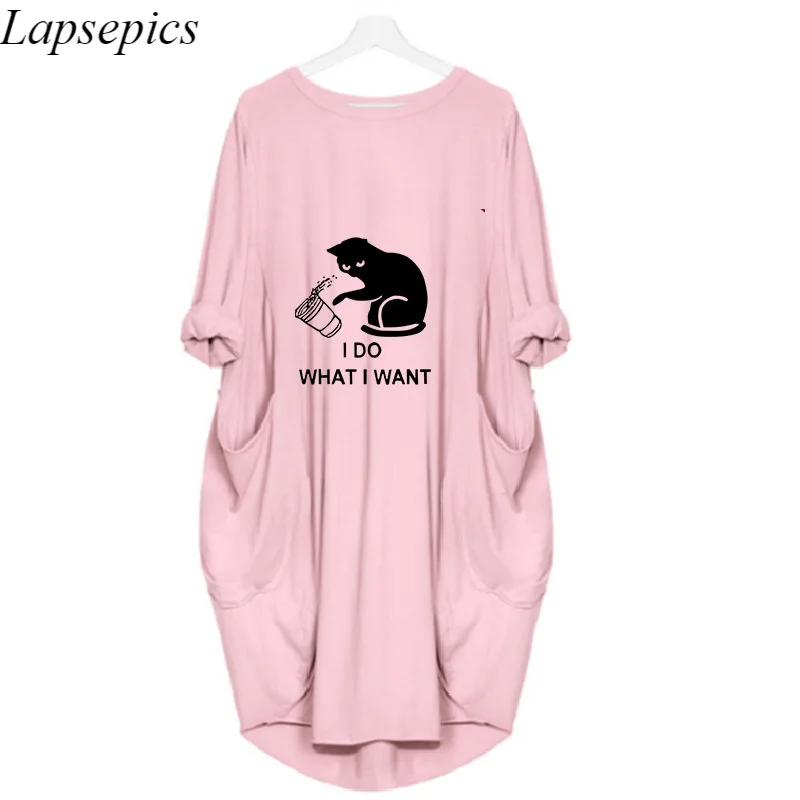 

Сезон весна-лето; Женская одежда с принтом кота свободные миди платье Willon зеленое платье определено платье для женщин; Большие размеры женс...