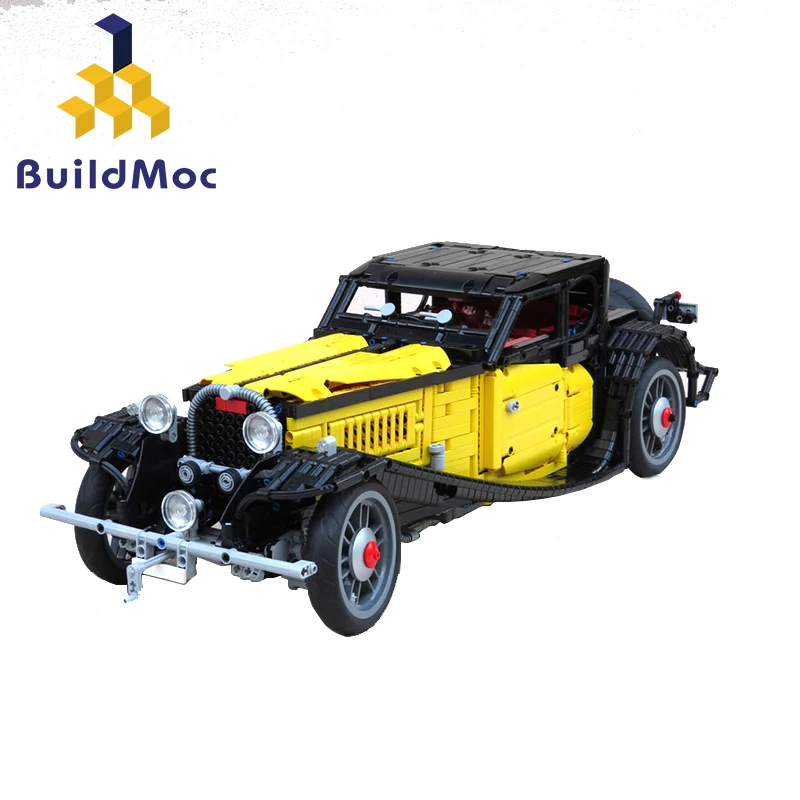 Конструктор MOC 50T детский Гоночная машина Классическая модель автомобиля