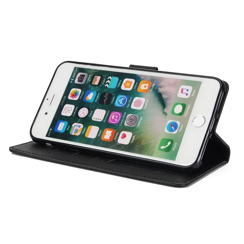 Чехол бумажник с откидной крышкой для iPhone 12 Pro Max фоторамкой и отделением карт