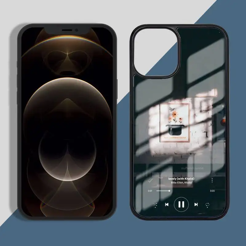 

Aesthetics songs lyrics Aesthetic Phone Case PC for iPhone 11 12 pro XS MAX 8 7 6 6S Plus X 5S SE 2020 XR
